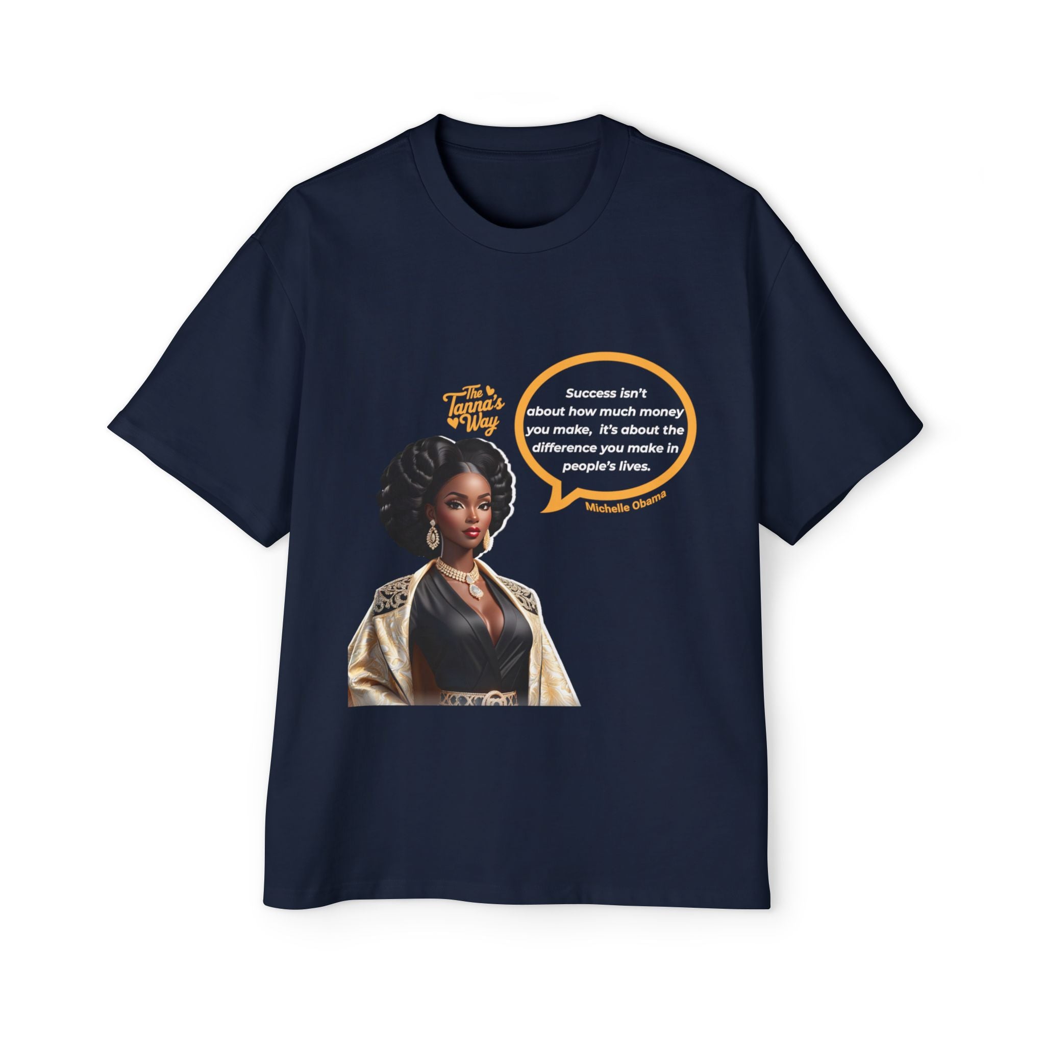 Michelle Obama | Men's Heavy Oversized Tee
